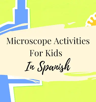 Microscope Activities For Elementary Kids