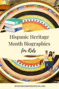 Hispanic Heritage Month Biographies For Kids
