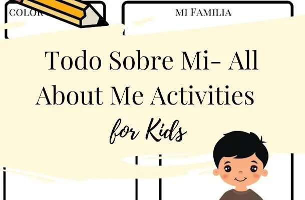 Todo Sobre Mi: All About Me Activities For Kids